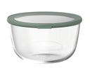 Boîte de conservation en verre Mepal Cirqula Nordic Sage ronde - 3 litres