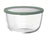 Boîte de conservation en verre Mepal Cirqula Nordic Sage ronde - 3 litres