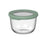 Boîte de conservation en verre Mepal Cirqula Nordic Sage ronde - 500 ml