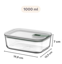 Boîte de conservation en verre Mepal EasyClip Nordic Sage - 1 litre