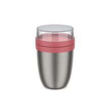 Isotherme Mug Yaourt & Céréales / bol lunch Mepal Ellipse Vivid Mauve - 500 ml + 200 ml