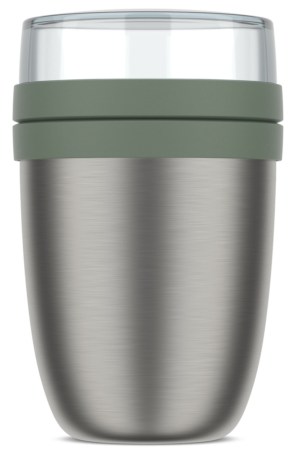 Isotherme Mug Yaourt & Céréales / bol lunch Mepal Ellipse Nordic Sage - 500 ml + 200 ml