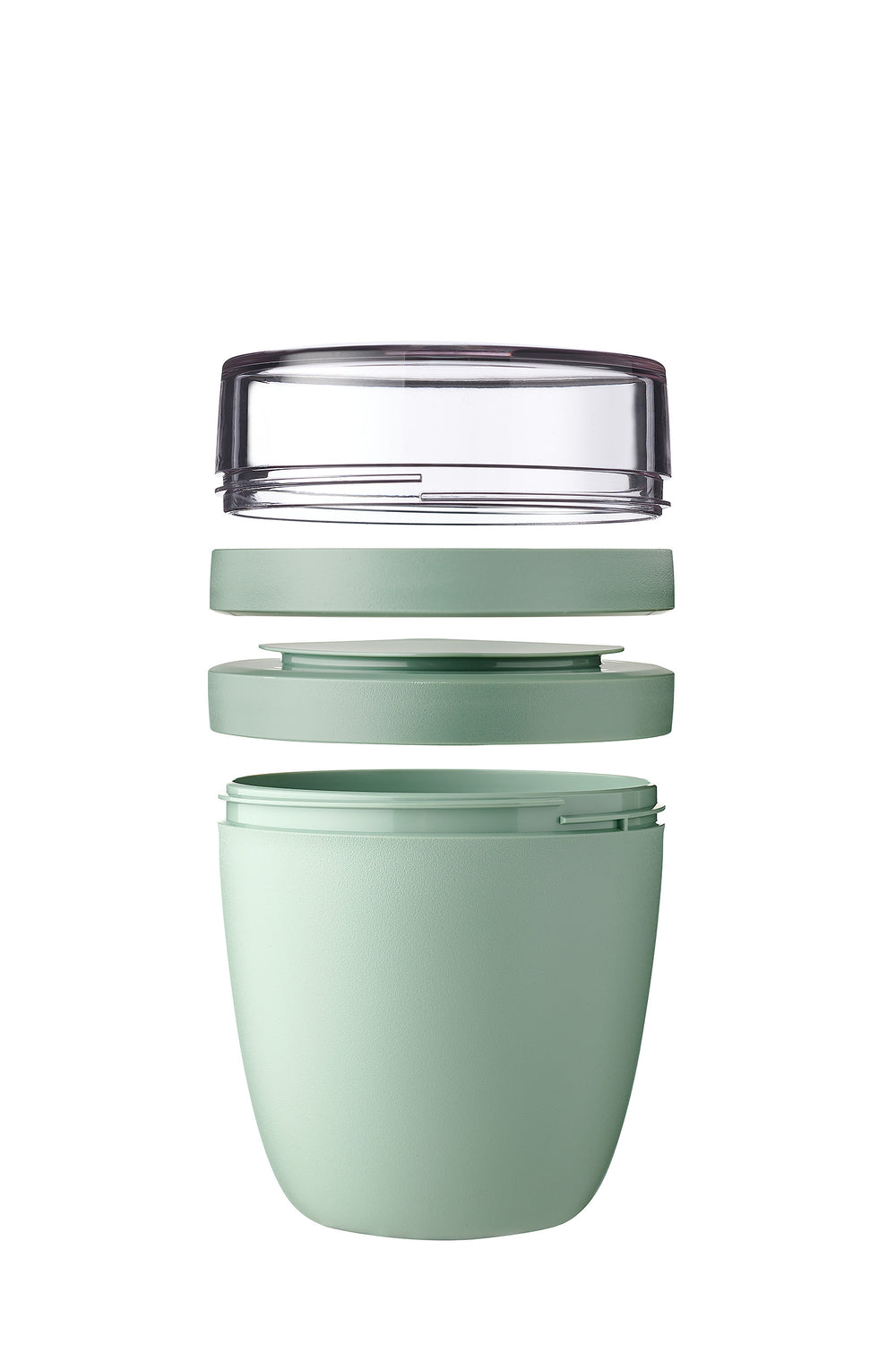 Mug Yaourt & Céréales / bol lunch Mepal Ellipse Nordic Sage - 500 ml + 200 ml