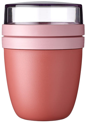 Mug Yaourt & Céréales / bol lunch Mepal Ellipse Vivid Mauve - 500 ml + 200 ml