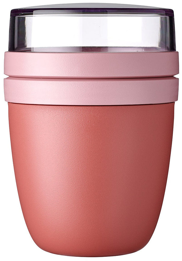 Mug Yaourt & Céréales / bol lunch Mepal Ellipse Vivid Mauve - 500 ml + 200 ml