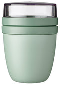 Mug Yaourt & Céréales / bol lunch Mepal Ellipse Nordic Sage - 500 ml + 200 ml