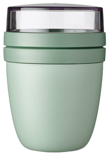 Mug Yaourt & Céréales / bol lunch Mepal Ellipse Nordic Sage - 500 ml + 200 ml