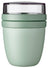 Mug Yaourt & Céréales / bol lunch Mepal Ellipse Nordic Sage - 500 ml + 200 ml