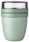 Mug Yaourt & Céréales / bol lunch Mepal Ellipse Nordic Sage - 500 ml + 200 ml