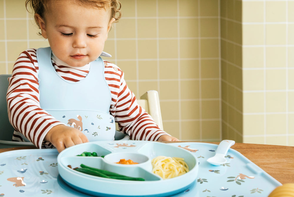 Service enfant Mepal Mio Forest Friends 3 pièces - assiette, gobelet et cuillère