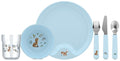 service enfant Mepal Mio Forest Friends 6 pièces - couverts, assiette, bol et verre