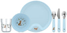 service enfant Mepal Mio Forest Friends 6 pièces - couverts, assiette, bol et verre