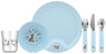 service enfant Mepal Mio Forest Friends 6 pièces - couverts, assiette, bol et verre