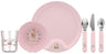 service enfant Mepal Mio Fairy Garden 6 pièces - couverts, assiette, bol et verre