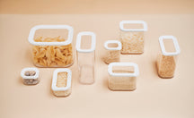 Pots de conservation Set Mepal Modula Blanc 3 pièces