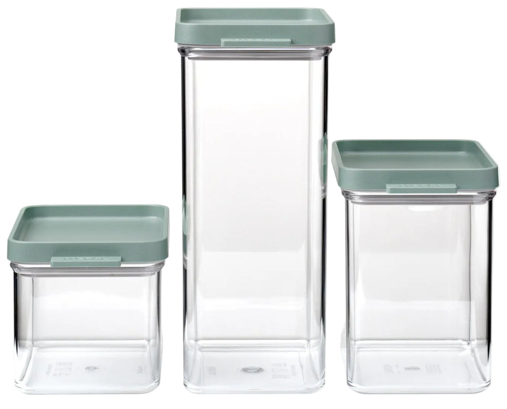 Pots de conservation Set Mepal Omnia Nordic Sage 3 pièces
