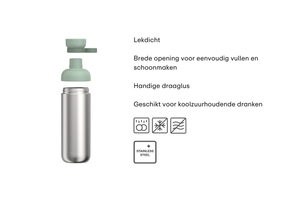 Gourde Mepal Vita Vivid Mauve - Inox - 700 ml