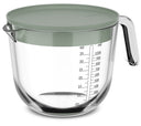 Verre doseur en verre Mepal Chef It Nordic Sage - avec couvercle - 1 litre