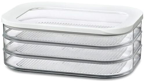 Boîte à charcuterie Mepal Modula Blanc 3 étages