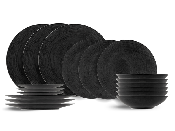 Ensemble de service Cosy & Trendy - 6 personnes - Merio - Ø 27 cm - 18 pièces