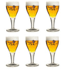 Ensemble de verres a biere Brugse Zot - Verres a biere - 330 ml - 6 pièces