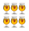Ensemble de verres à bière Duvel - Verres Duvel - 330 ml - 6 pièces