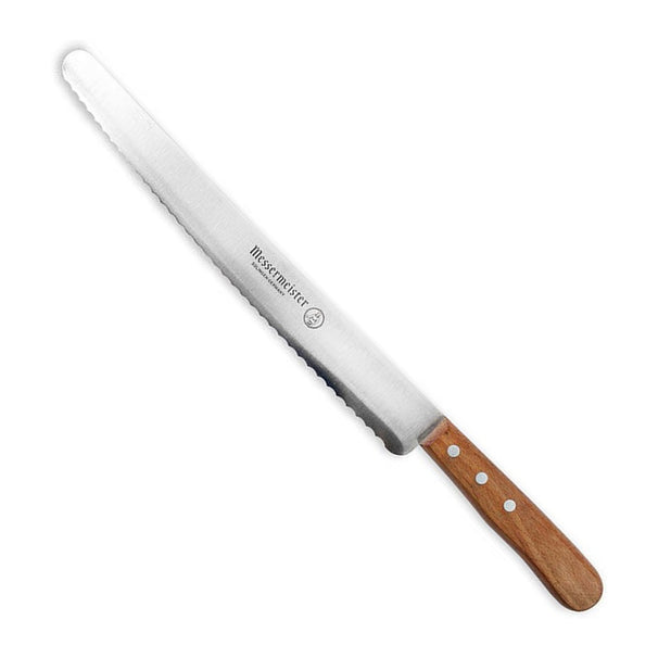 Couteau à pain Messermeister Future bois de hêtre 31 cm