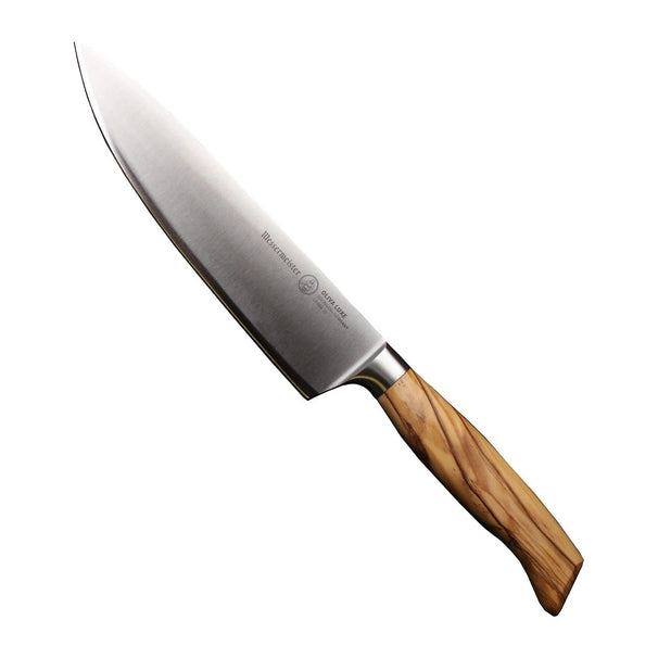 Couteau de chef Messermeister Oliva Luxe bois d'olivier 20 cm