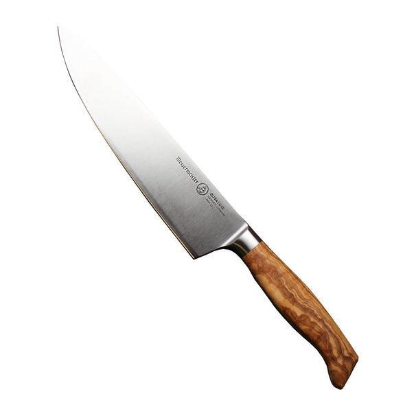 Couteau de chef Messermeister Oliva Luxe bois d'olivier 23 cm