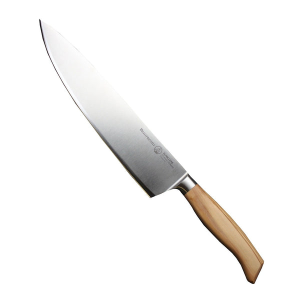 Couteau de chef Messermeister Oliva Luxe bois d'olivier 25 cm