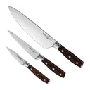 Set de couteaux Messermeister Avanta pakkawood 3 pièces - Couteau de chef, couteau universel & couteau à éplucher