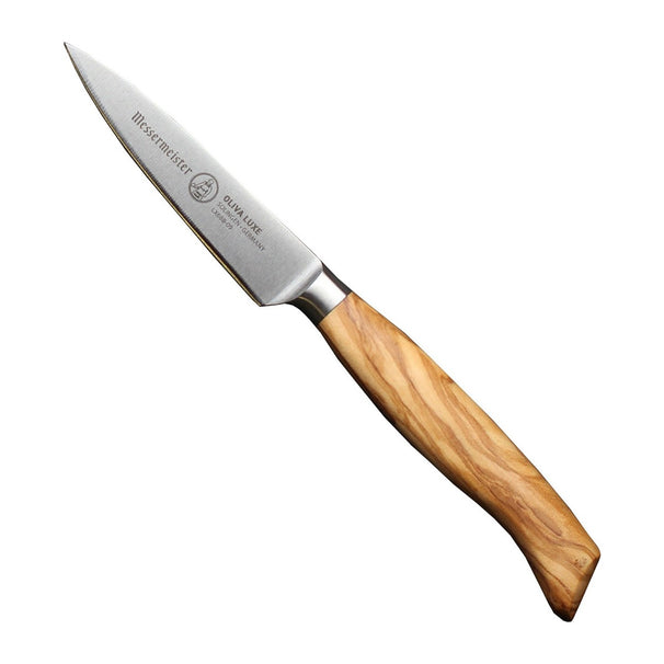 Couteau d'office Messermeister Oliva Luxe bois d'olivier 9 cm
