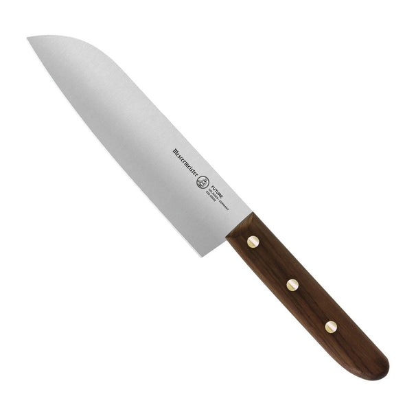 Couteau santoku Messermeister Future bois de noyer 16,5 cm