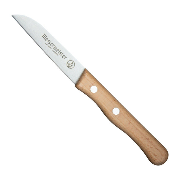 Couteau à éplucher Messermeister Future bois de hêtre 8 cm