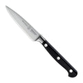 Messermeister Schilmes Meridian Elite 9 cm met zwart heft, vrijstaand op witte achtergrond
