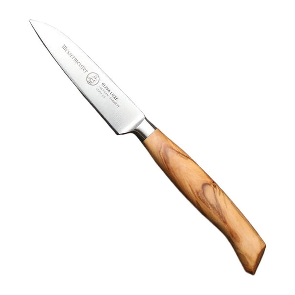Couteau à éplucher Messermeister Oliva Luxe bois d'olivier 9 cm