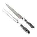 Set à découper Messermeister Avanta Damascus 2 pièces - Couteau à viande & fourchette à viande - 67 couches d'acier damassé