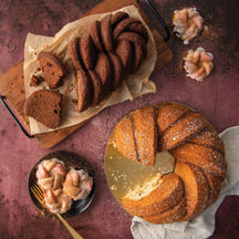 Moule à Bundt Nordic Ware Braided Bundt Or - Aluminium coulé - ø 27 cm
