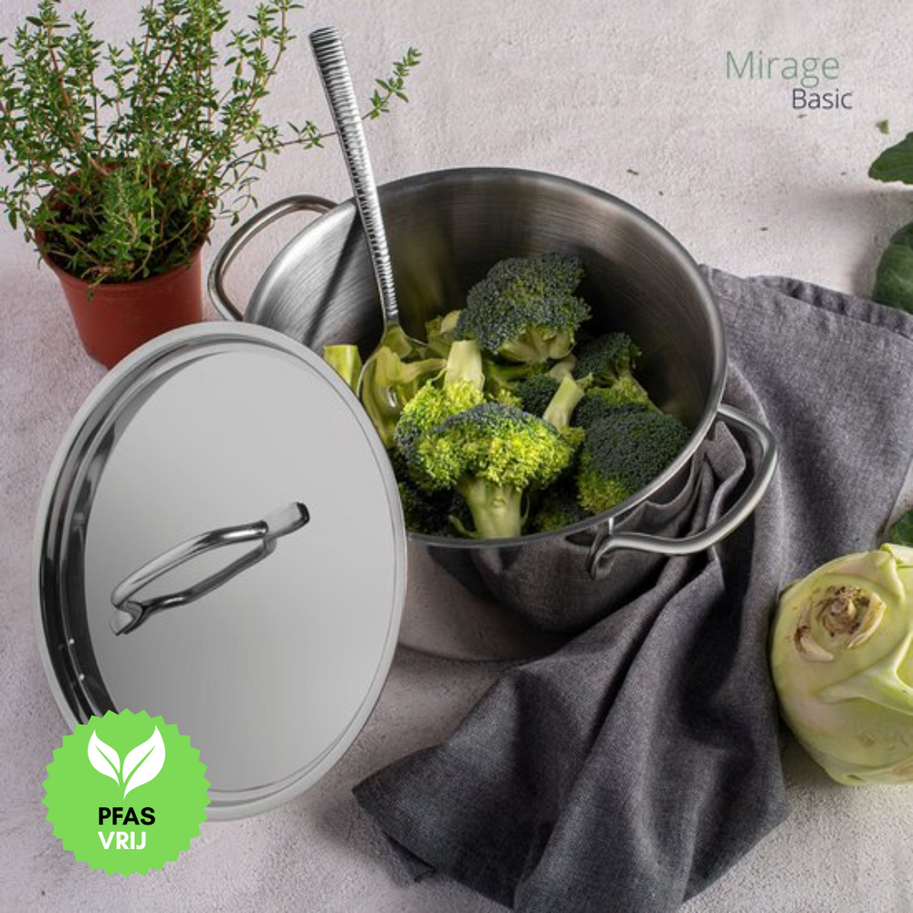 Set de casseroles Sola - Induction - Mirage - ø 16-18-20 cm + ø 16 cm - 4 pièces