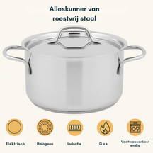 Set de casseroles Sola - Induction - Mirage - ø 16-18-20 cm + ø 16 cm - 4 pièces