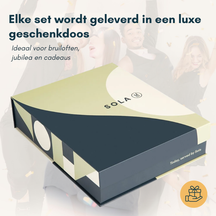 Ensemble de couverts Sola - en inox 18/10 - Hollands Glad - 6 pers - 24 pièces