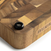 Planche à Découper Namture Acacia M - 28 x 18 cm - En Bois pour Préparer et Servir