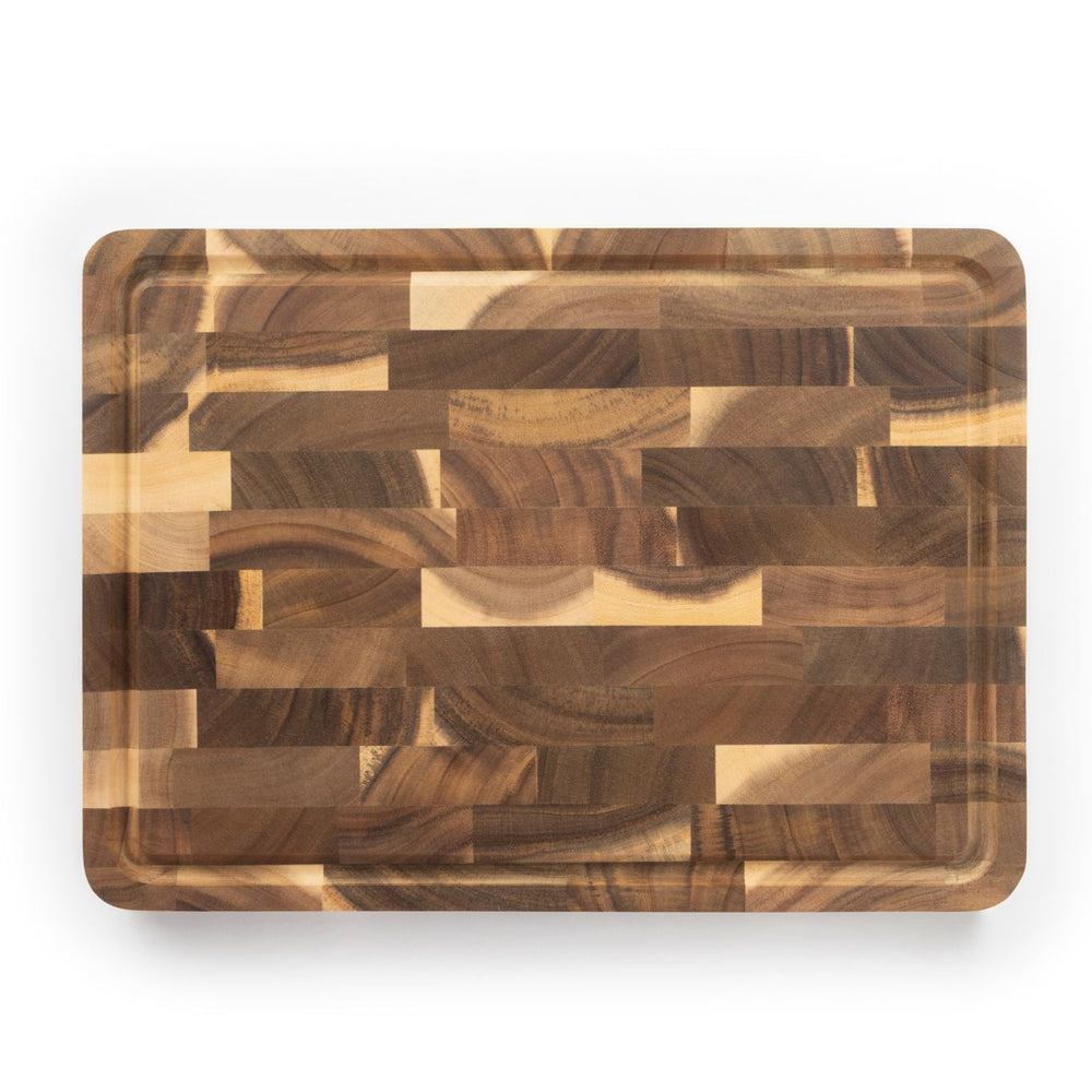 Planche à Découper Namture Acacia L - 33 x 24 cm - En Bois pour Préparer et Servir