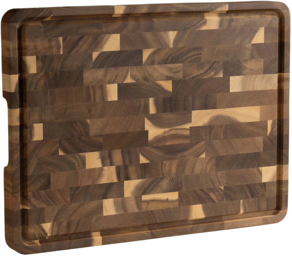 Planche à Découper Namture Acacia XL - 40 x 30 cm - En Bois pour Préparer et Servir
