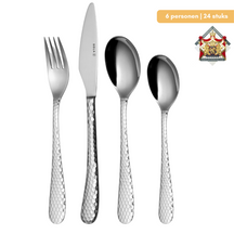 Set de couverts Sola - en inox 18/10 - Lima - 6 personnes - 24 pièces