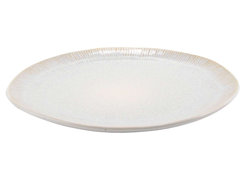 Cookinglife Assiettes de dîner Nola Beige ø 27 cm - 6 pièces