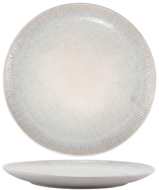 Cookinglife Assiettes de dîner Nola Beige ø 27 cm - 6 pièces