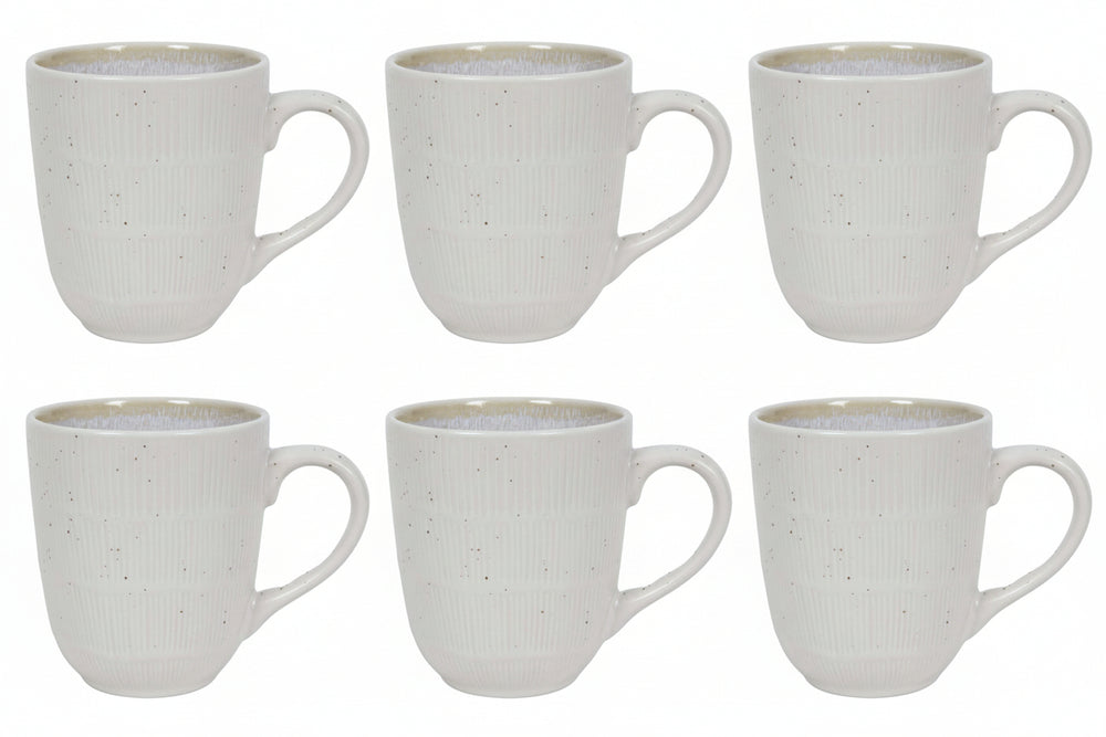 Cookinglife Mugs Nola Beige 350 ml - 6 pièces