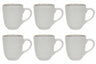 Cookinglife Mugs Nola Beige 350 ml - 6 pièces