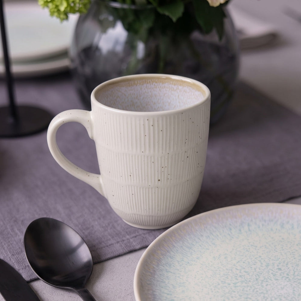 Cookinglife Mugs Nola Beige 350 ml - 6 pièces
